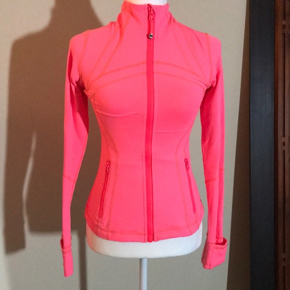 lululemon athletica Jackets & Blazers - Lululemon Define Jacket Hot / Neon Pink / Coral